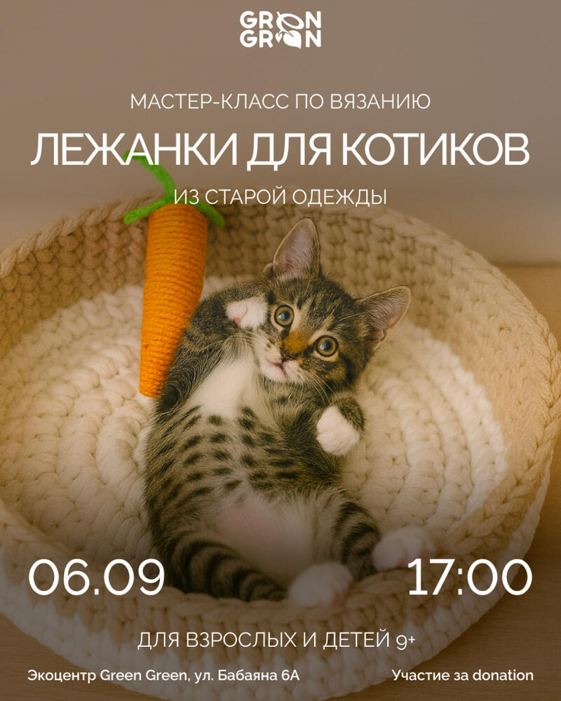 Knitting Masterclass: Mats for Cats